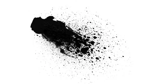 Black inks drops Stock Footage 106192143