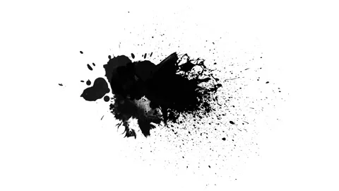 Black inks drops Stock Footage 106192363