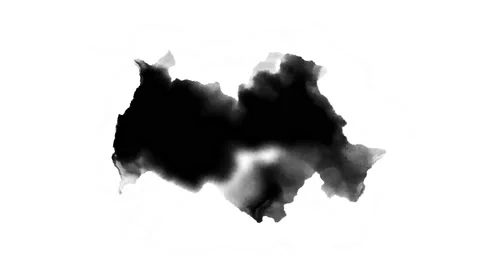 Black inks drops Stock Footage 136617515