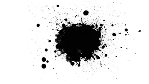 Black inks drops Stock Footage 140344548