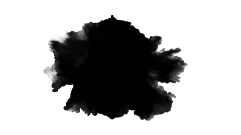 Black inks drops Stock Footage 140344590