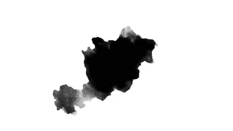 Black inks drops Stock Footage 170833723