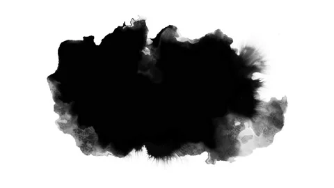 Black inks drops Stock Footage 170833795