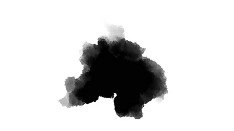 Black inks drops Video stock 197666003