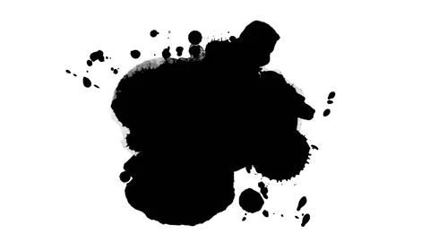 Black inks drops Stock-Footage 236717673