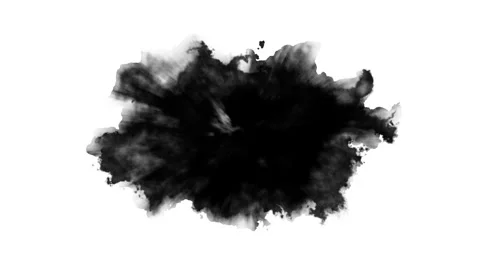 Black inks drops Stock Footage 294828453