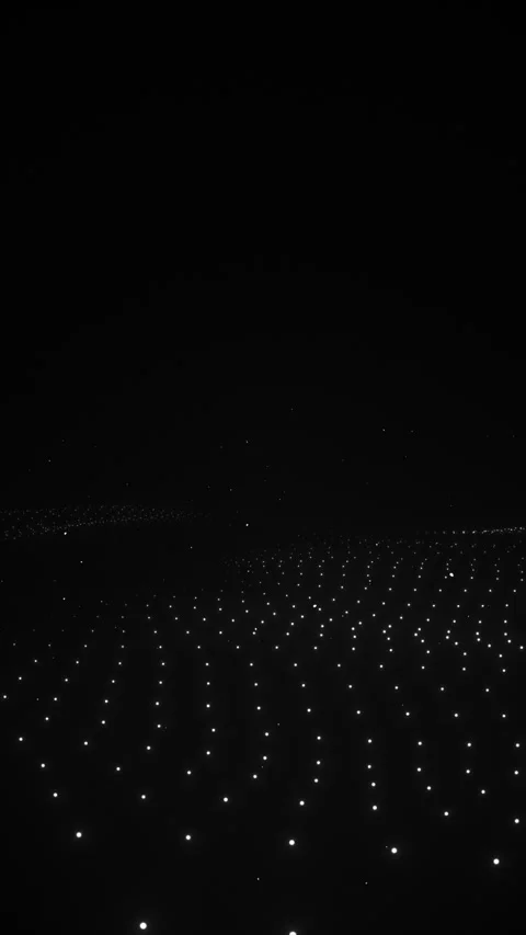 Black innovation particle background Stock Footage 313813333