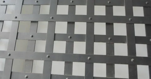 Black iron construction Stock Footage 144420506