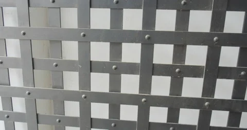 Black iron construction Stock Footage 144420658