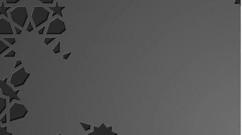 Black islamic pattern geometric background. Ramadan kareem oriental style vector Stock-Illustration