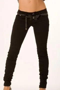 Black Jeans Stock Photos