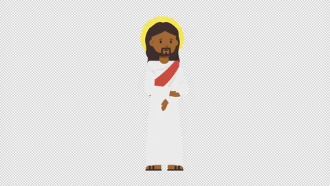 Black Jesus Sad Stock Footage 205036978
