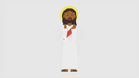 Black Jesus Surprised Stock Footage 205037076