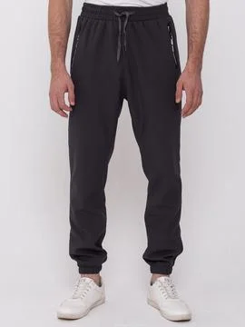 Black joggers side view crop no head Stock Photos