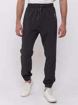 Black joggers side view crop angle Stock Photos
