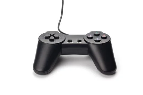 Black joystick Stock Photos