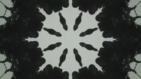 Black  Kaleidoscope Stock Footage 59899147