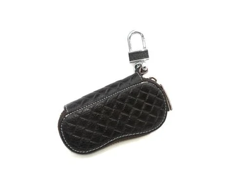 Black key chain Stock Photos