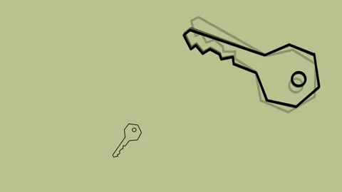 Black key Stock Footage 278072156