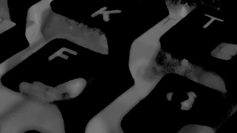 Black Keyboard Mix Stock-Footage 93617728