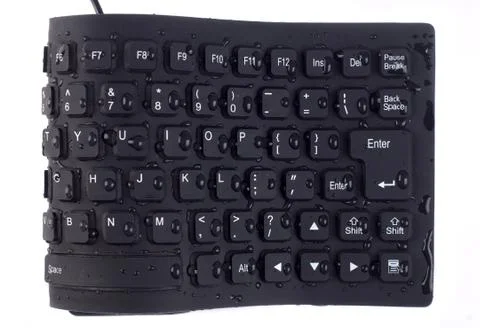 Black keyboard Stock Photos
