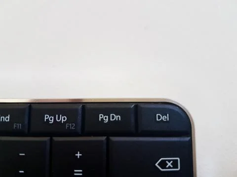 Black Keyboard Stock Photos