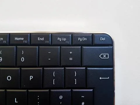 Black Keyboard Stock Photos