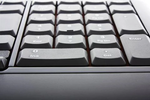 Black keyboard stylish black computer keyboard background Copyright: xZoon... Stock Photos