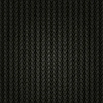 Black Knitted Background Stock Illustration