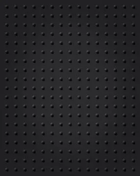 Black knobs industrial background Stock Illustration