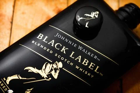 Black label 스톡 사진