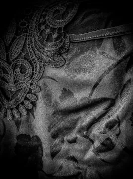 Black Lace Stock Photos