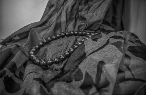 Black Lace Stock Photos