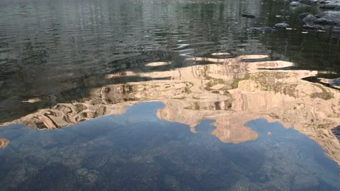 Black Lake peak Reflections Stock Footage 147692303