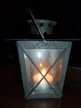 Black lantern Stock Photos