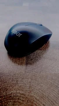 Black Laptop Mouse Stock Photos
