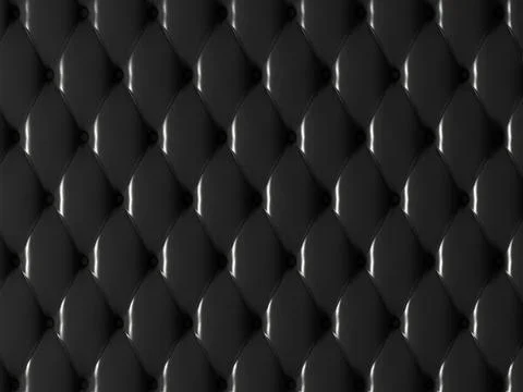 Black leather 3d Stock-Illustration