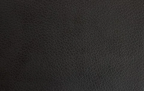 Black leather background close up macro of dark skin texture Stock Photos