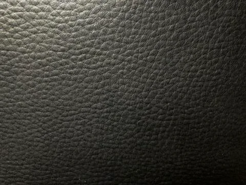 Black leather background in different sizes , macro shot Stock Photos