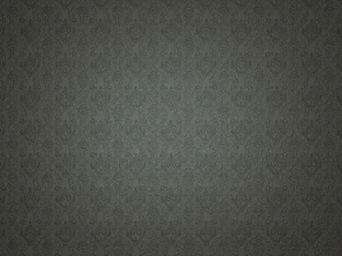 Black leather background with impression victorian pattern Illustration