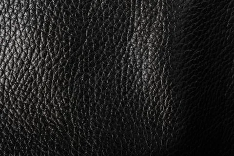 Black leather background large texture Foto stock