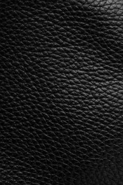 Black leather background large texture Stock Photos
