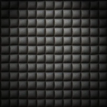 Black leather background or texture Stock Illustration