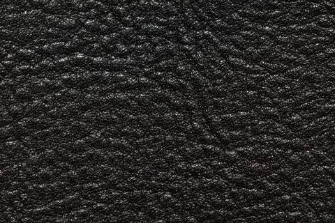 Black leather as a background Stock Photos
