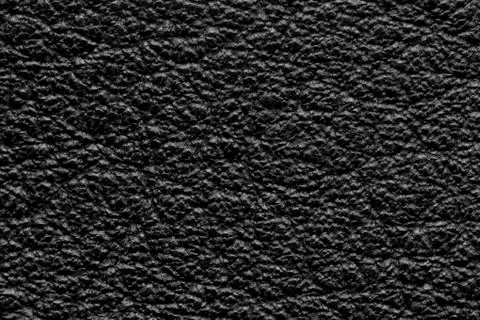 Black leather background Stock Photos