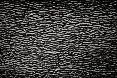 Black leather background Stock Photos