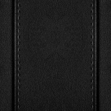 Black leather background Stock Photos