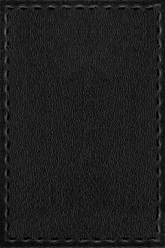 Black leather background Stock Photos