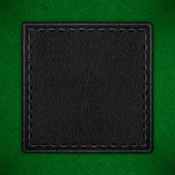 Black leather background Stock Photos