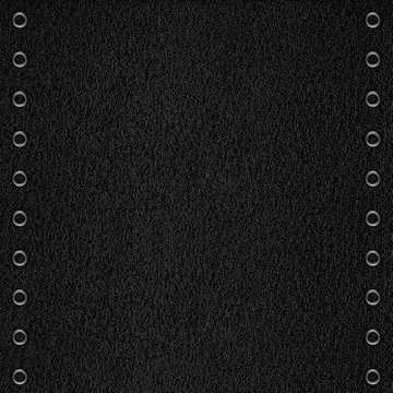 Black leather background Stock Photos
